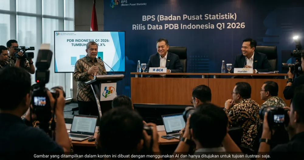 BPS Rilis Data PDB Hari Ini: Momen Masuk BBCA &amp; BMRI Sebelum Market Bangun