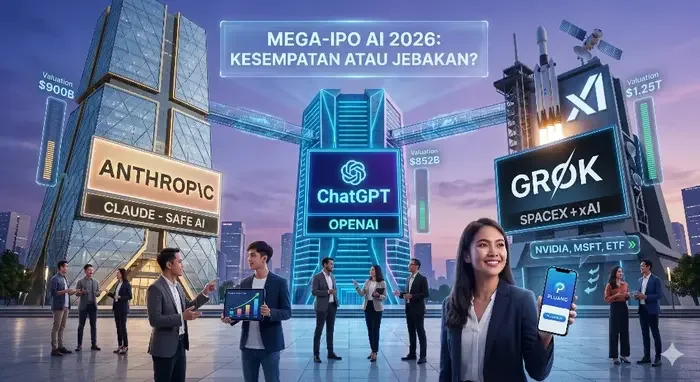 Anthropic (Claude), OpenAI (ChatGPT), dan xAI/SpaceX (Grok)