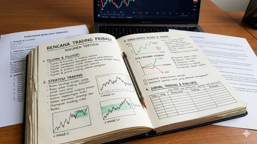 Trading Plan Adalah: Cara Membuatnya untuk Pemula 2026