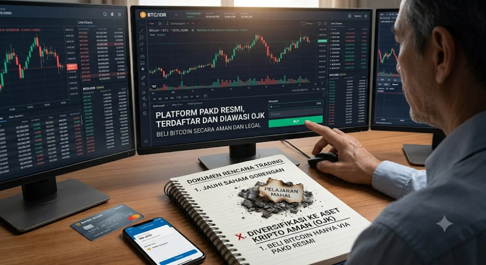 Cara Beli Bitcoin di Indonesia yang Aman & Legal 2026