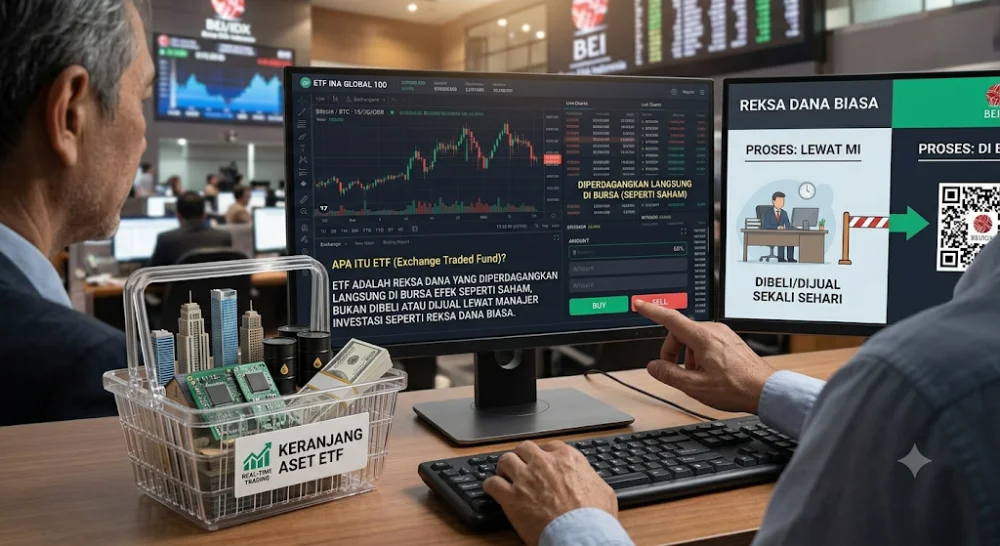 Apa Itu ETF? Cara Kerja dan Bedanya dengan Reksa Dana 2026