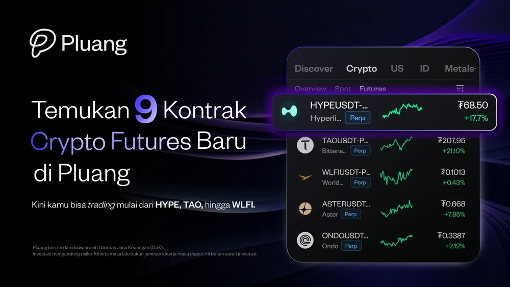 HYPE, TAO dan 7 Kontrak Lain Kini Hadir di Futures!