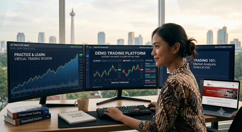 Trading Demo: Cara Latihan Trading Tanpa Risiko Panduan Simulasi Trading untuk Pemula 2026