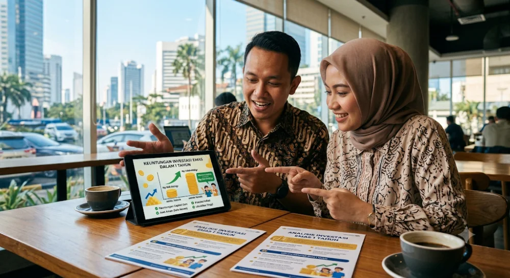 Berapa Keuntungan Investasi Emas dalam 1 Tahun? Data 2026