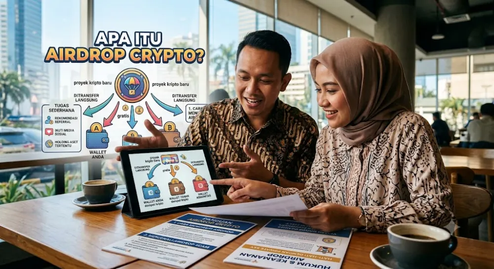 Apa Itu Airdrop Crypto? Cara Kerja dan Cara Dapat 2026