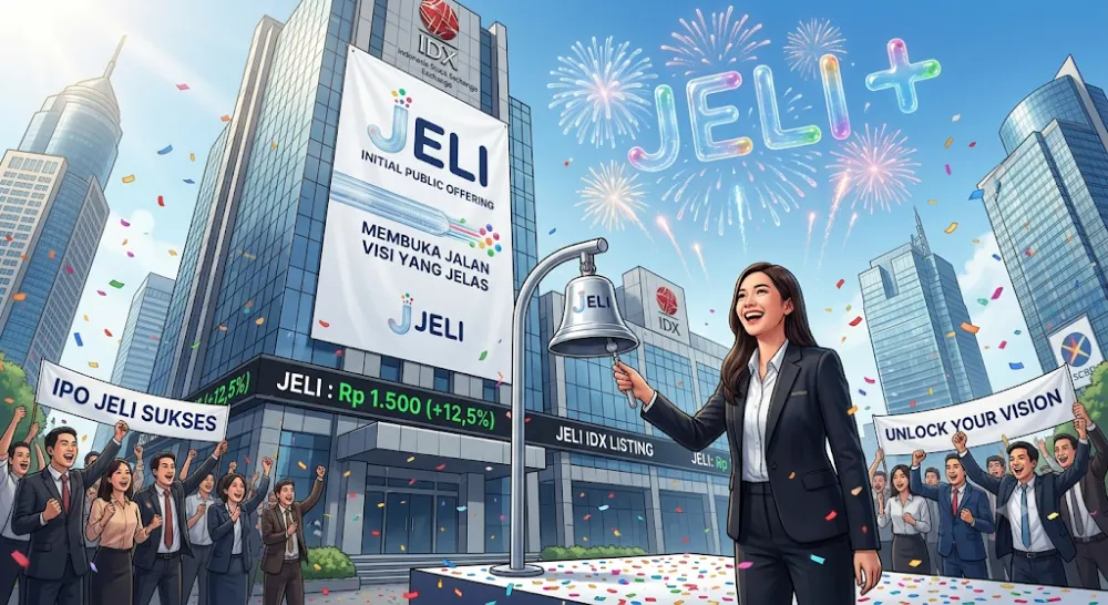 Saham JELI (INACO) Resmi IPO, Kini Bisa Trading di Pluang