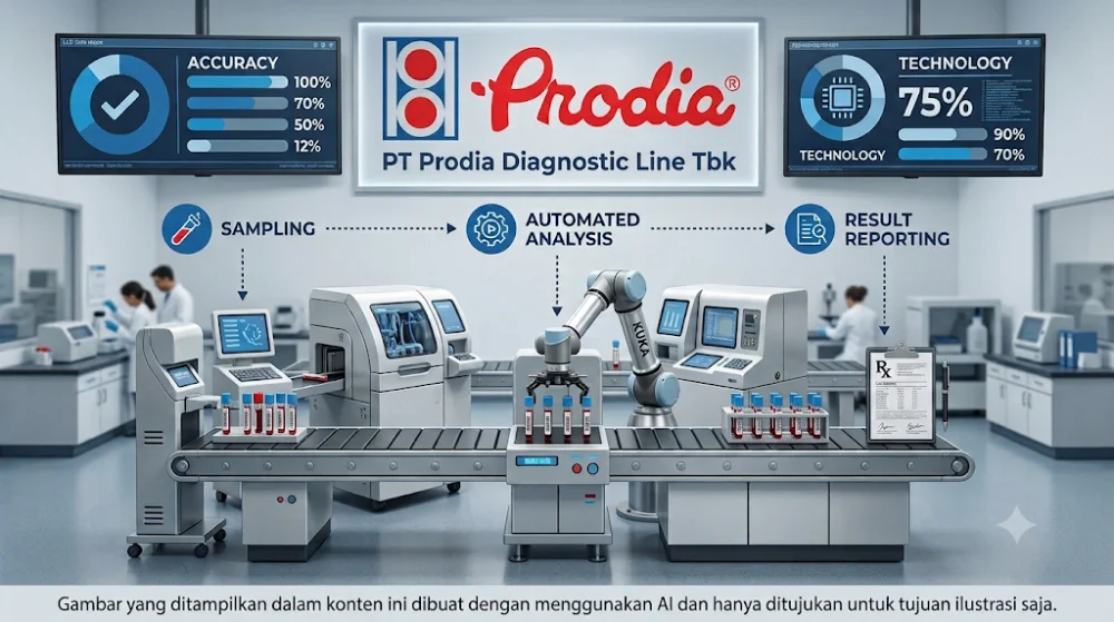 Saham PRDL (Prodia Diagnostic Line) Resmi IPO di Pluang