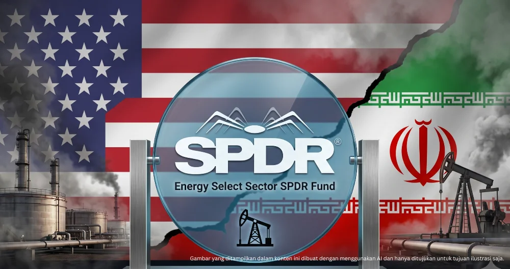 US Serang Iran Lagi, Harga Minyak & ETF XLE Energi Meroket