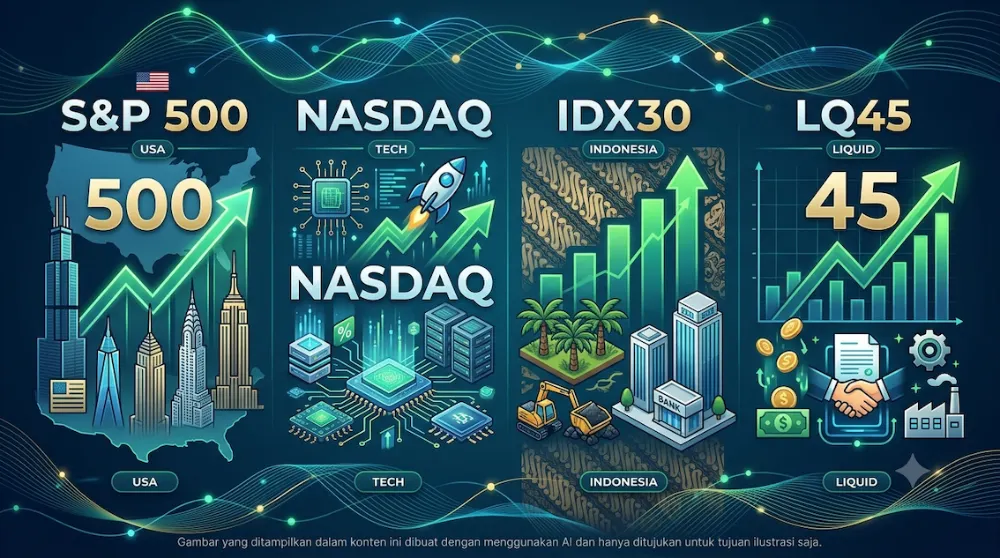 s&p500-nasdaq-idx30-lq45-cara-investasi-saham-blue-chip