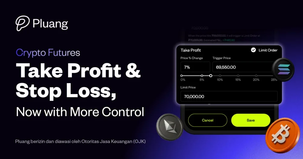 Advanced TP/SL Hadir di Crypto Futures Pluang