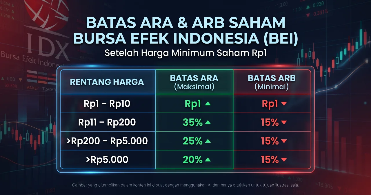 saham-rp1-aturan-ara-arb-baru