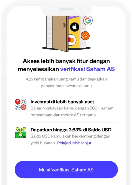 Kartu fitur investasi Pluang