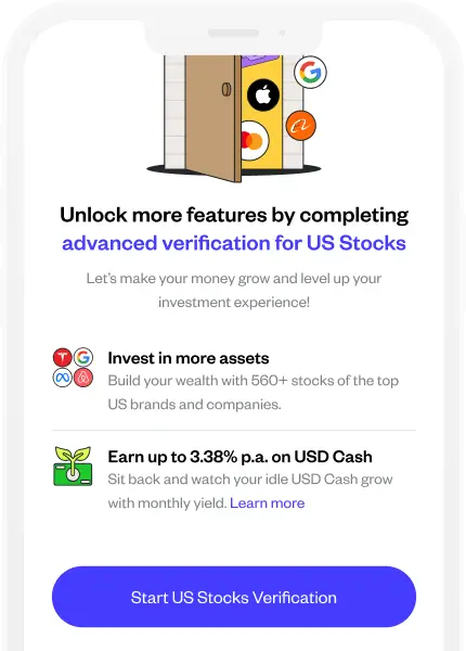 Highlight card for Pluang investment features