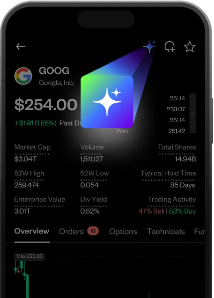 Highlight card for Pluang investment features