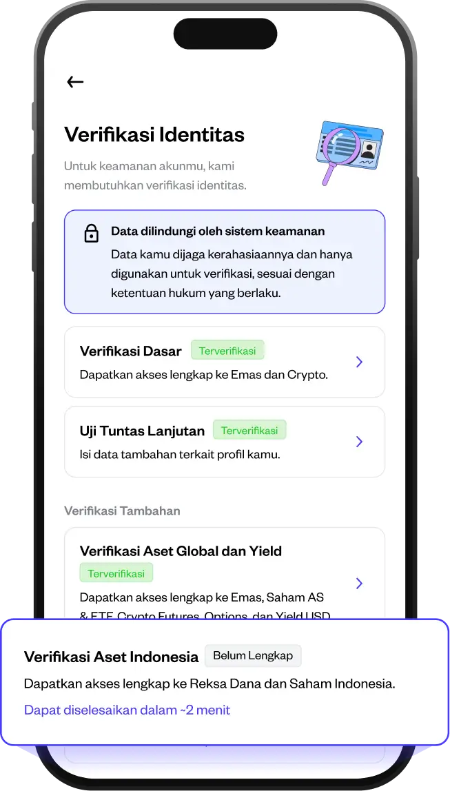Lakukan verifikasi dan aktifkan RDN