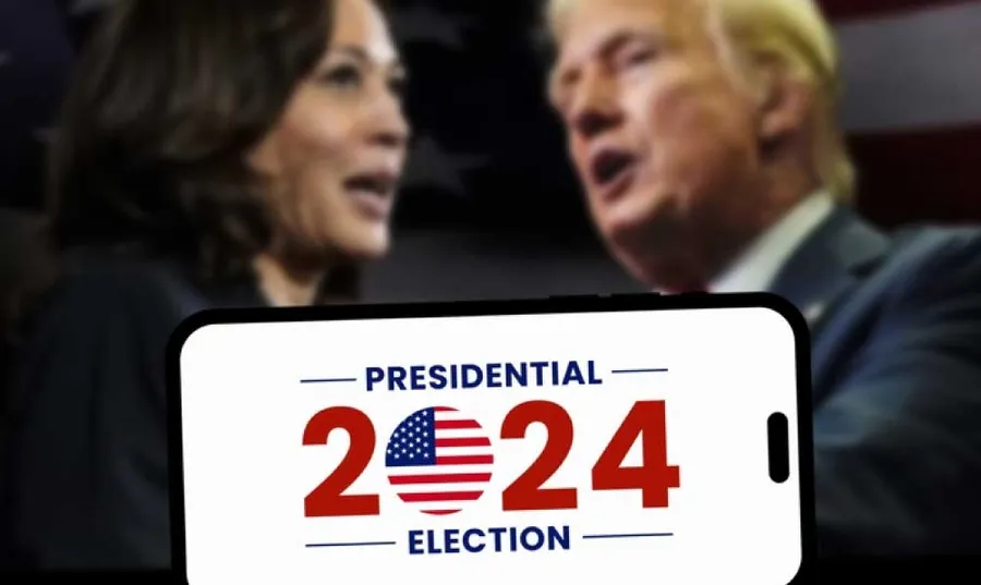 Digest Saham: Hasil Voting Trump-Kamala Imbang 