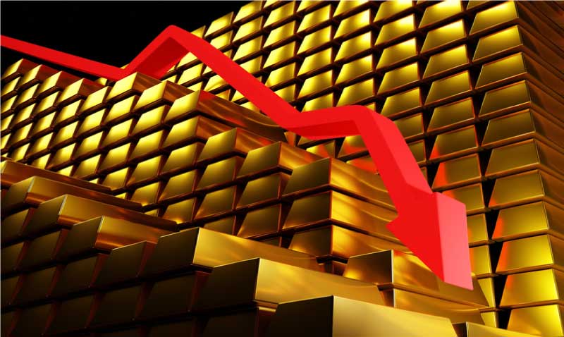Digest Saham: Harga Emas Turun ke All Time Low Selama 2 Bulan