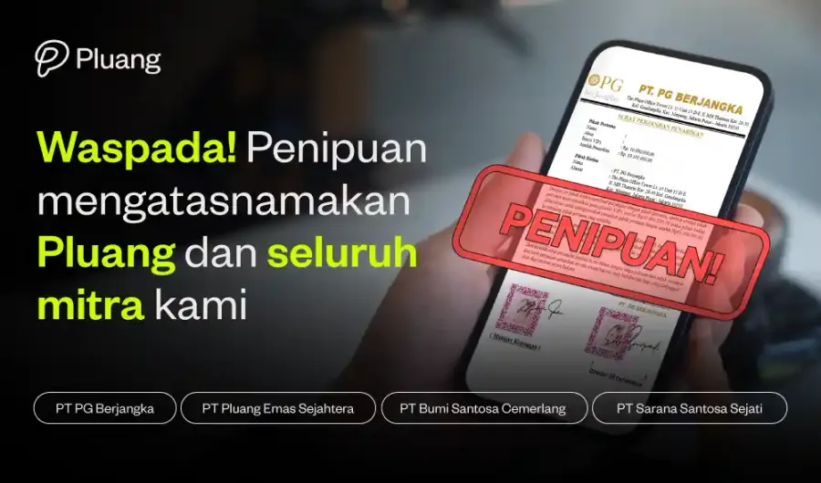 Waspada penipuan mengatasnamakan Pluang!