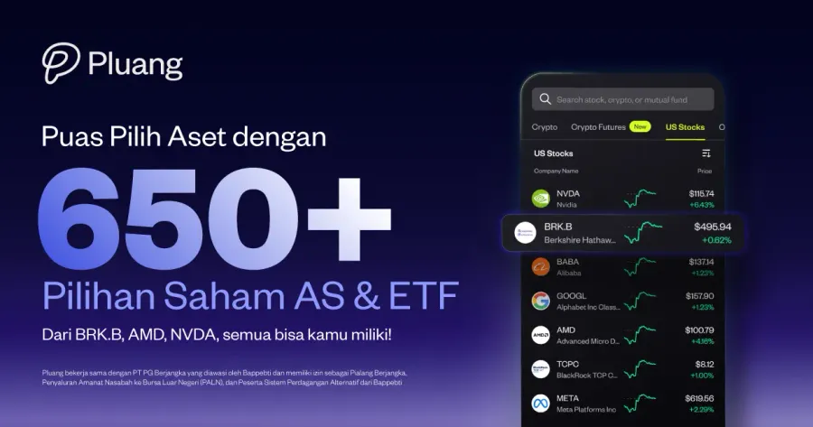 Mulai Investasi Saham AS di Pluang: Permudah Investasi Dengan Fitur Lengkap dan Murah!