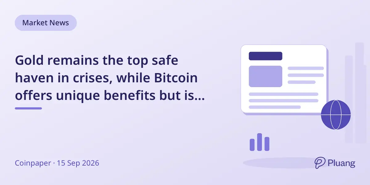 Gold remains the top safe haven in crises, while Bitcoin offers unique benefits but is more volatile.