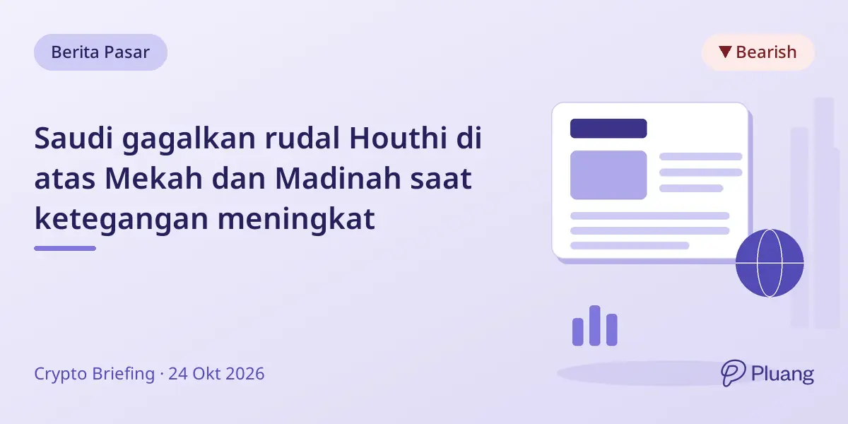 Saudi gagalkan rudal Houthi di atas Mekah dan Madinah saat ketegangan meningkat