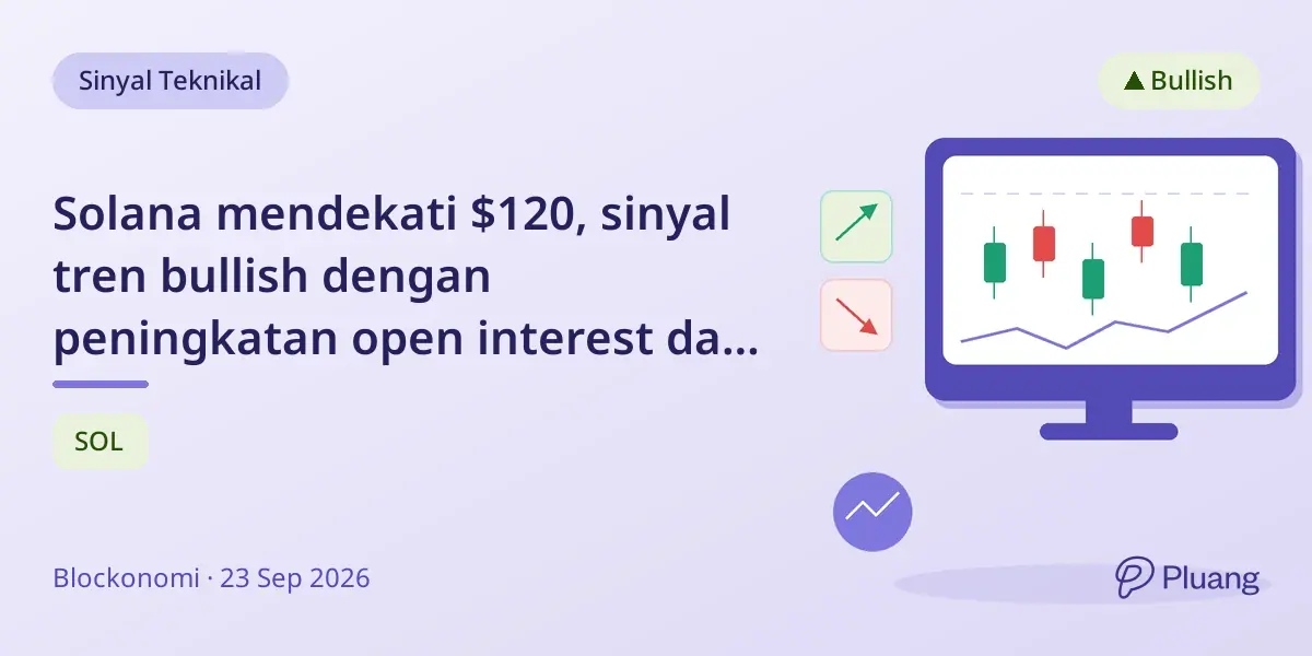 Solana mendekati $120, sinyal tren bullish dengan peningkatan open interest dan aktivitas jaringan.