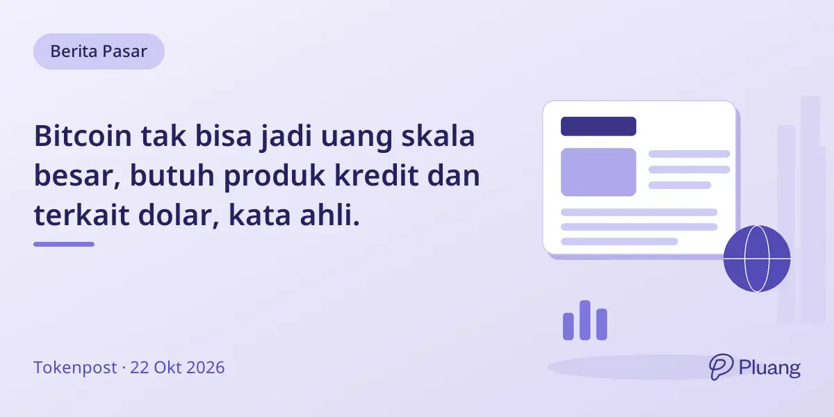 Bitcoin tak bisa jadi uang skala besar, butuh produk kredit dan terkait dolar, kata ahli.