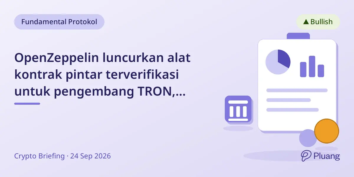 OpenZeppelin luncurkan alat kontrak pintar terverifikasi untuk pengembang TRON, tingkatkan keamanan blockchain.