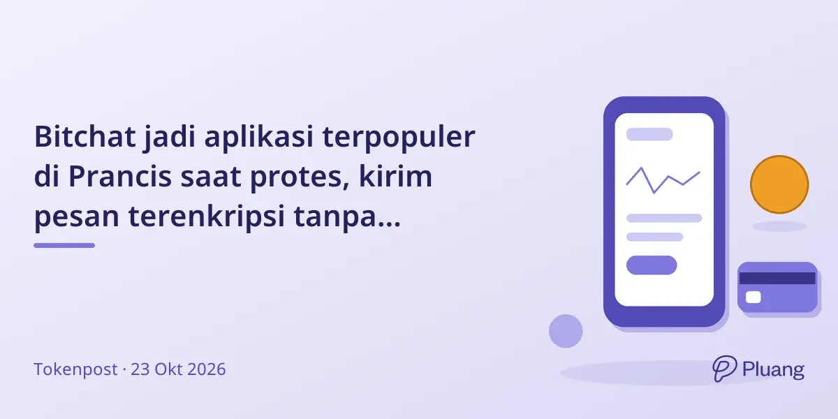 Bitchat jadi aplikasi terpopuler di Prancis saat protes, kirim pesan terenkripsi tanpa internet lewat Bluetooth.