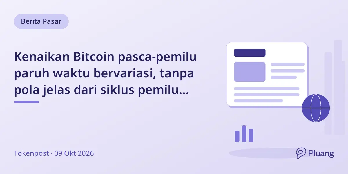Kenaikan Bitcoin pasca-pemilu paruh waktu bervariasi, tanpa pola jelas dari siklus pemilu saja.