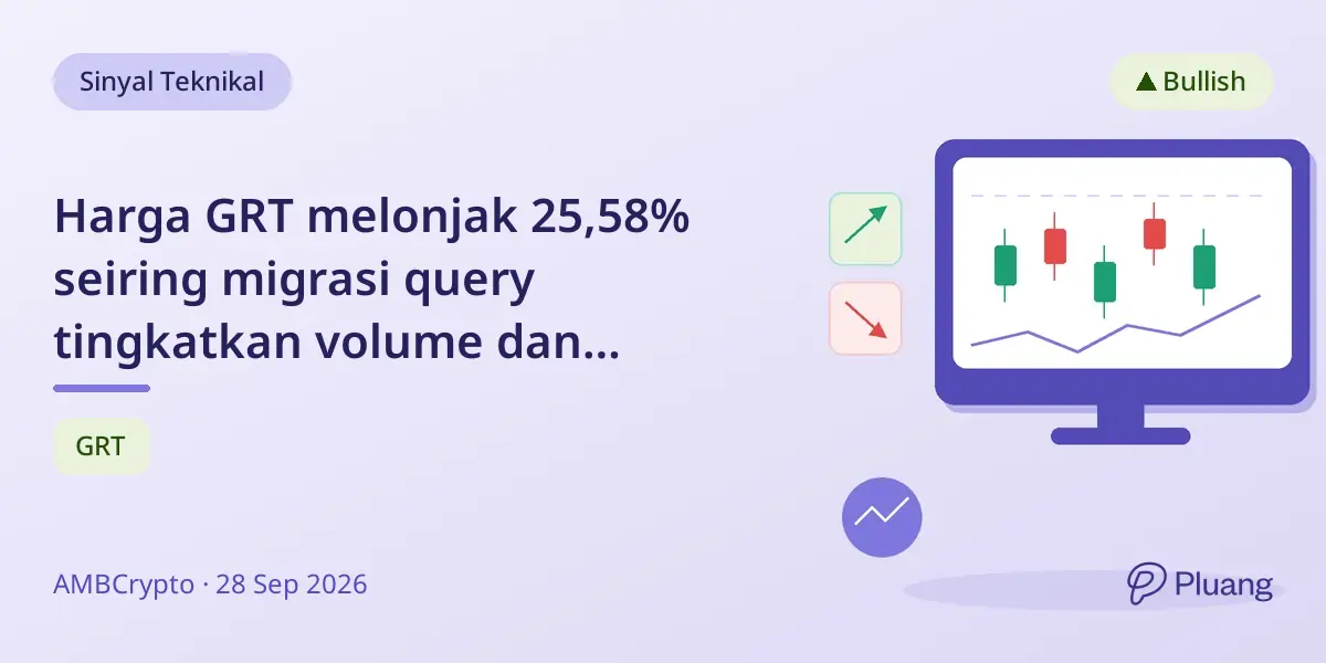 Harga GRT melonjak 25,58% seiring migrasi query tingkatkan volume dan aktivitas pasar