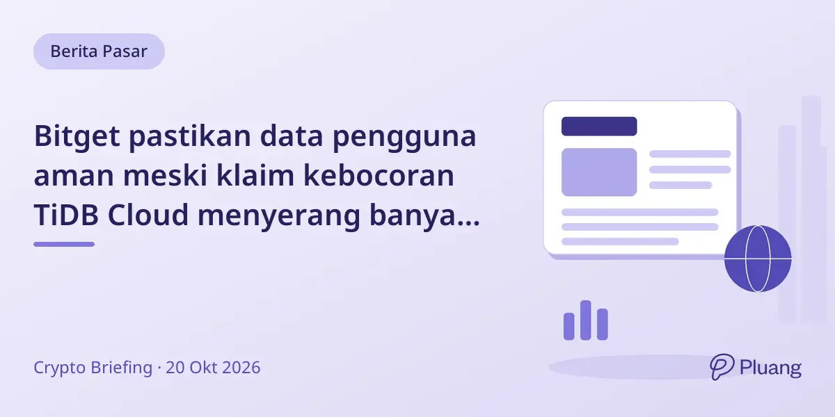 Bitget pastikan data pengguna aman meski klaim kebocoran TiDB Cloud menyerang banyak perusahaan
