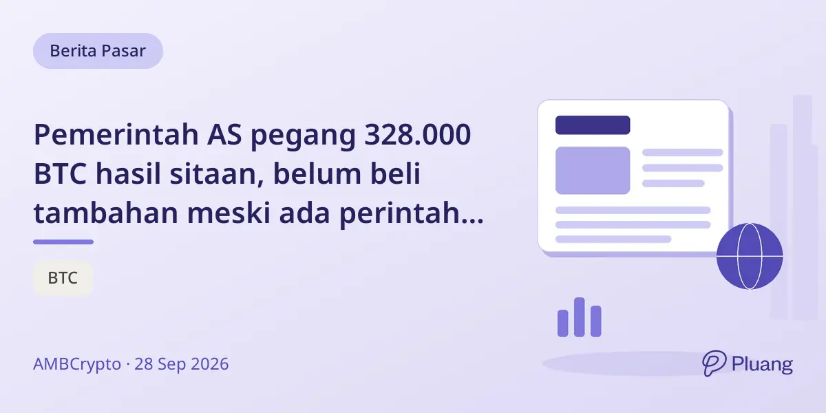Pemerintah AS pegang 328.000 BTC hasil sitaan, belum beli tambahan meski ada perintah cadangan Bitcoin 2025.