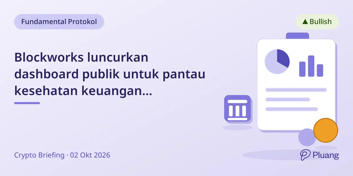 Blockworks luncurkan dashboard publik untuk pantau kesehatan keuangan OlympusDAO.