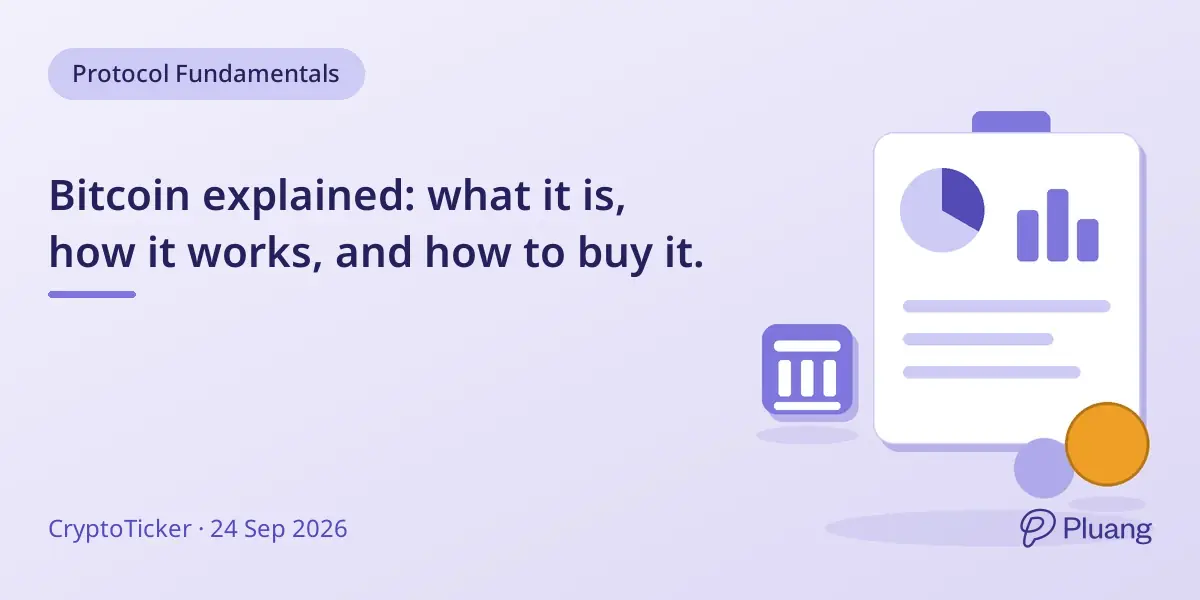 Bitcoin explained: what it is, how it works, and how to buy it.