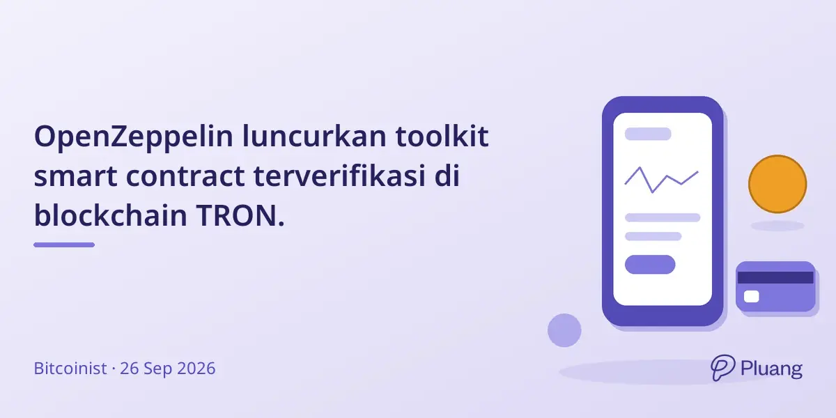 OpenZeppelin luncurkan toolkit smart contract terverifikasi di blockchain TRON.