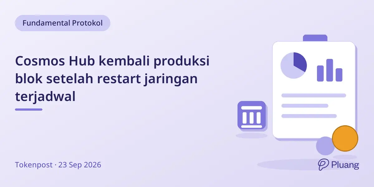 Cosmos Hub kembali produksi blok setelah restart jaringan terjadwal