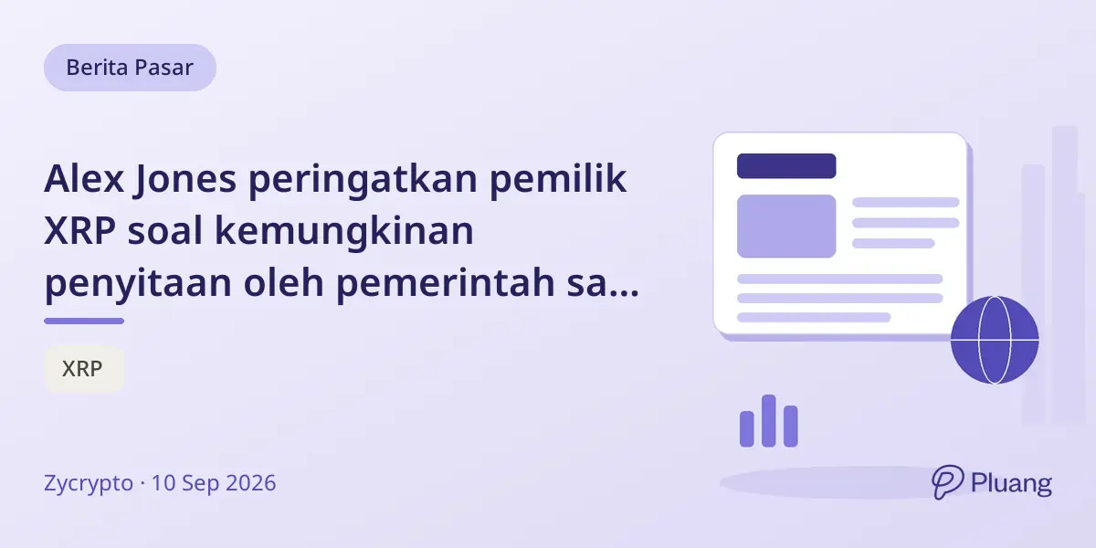 Alex Jones peringatkan pemilik XRP soal kemungkinan penyitaan oleh pemerintah saat krisis ekonomi, seperti penyitaan emas 1933.