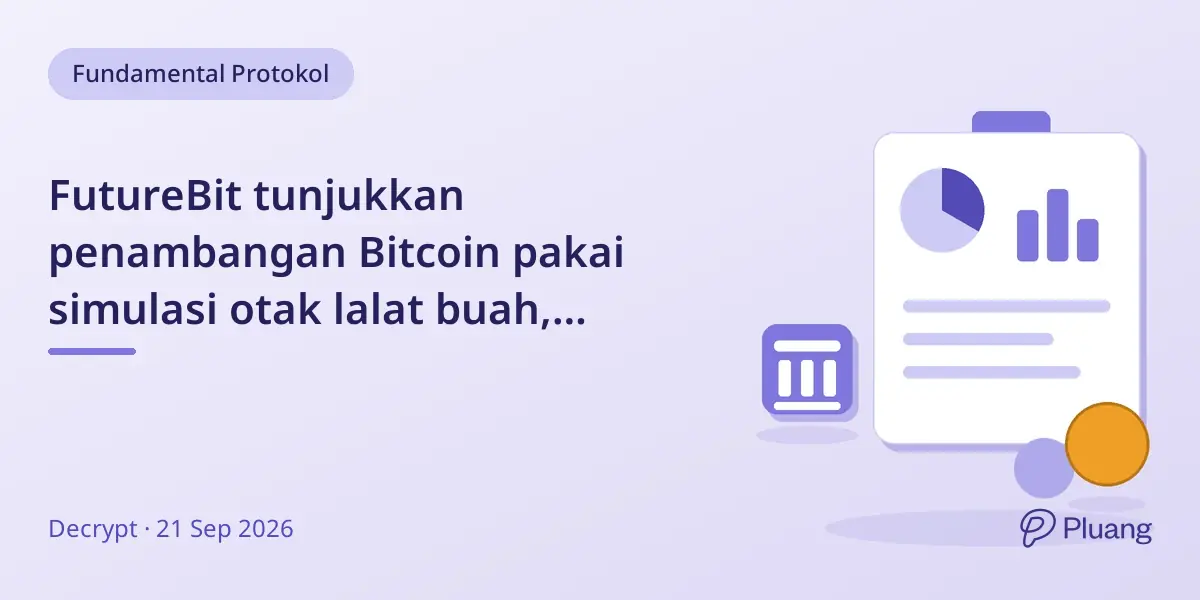 FutureBit tunjukkan penambangan Bitcoin pakai simulasi otak lalat buah, potensi hemat energi besar.
