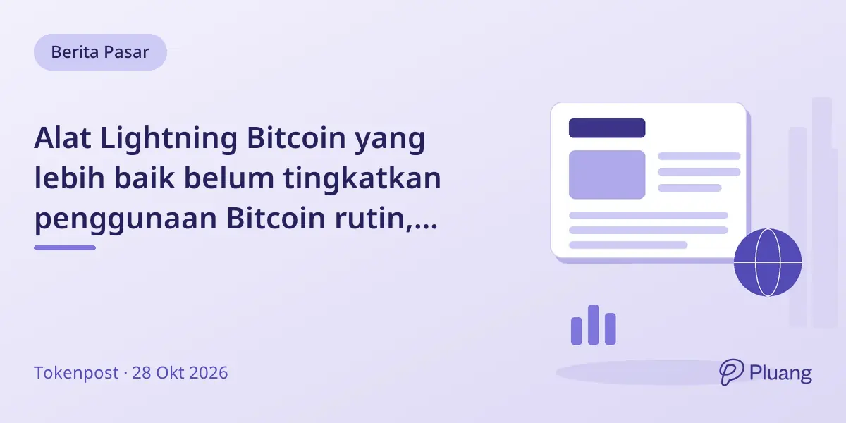 Alat Lightning Bitcoin yang lebih baik belum tingkatkan penggunaan Bitcoin rutin, Spiral sebut masalah ada di permintaan.