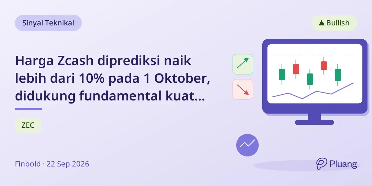 Harga Zcash diprediksi naik lebih dari 10% pada 1 Oktober, didukung fundamental kuat dan analisis AI.