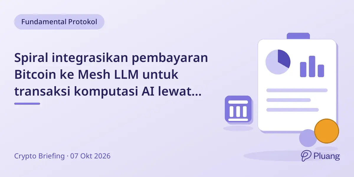 Spiral integrasikan pembayaran Bitcoin ke Mesh LLM untuk transaksi komputasi AI lewat Lightning Network