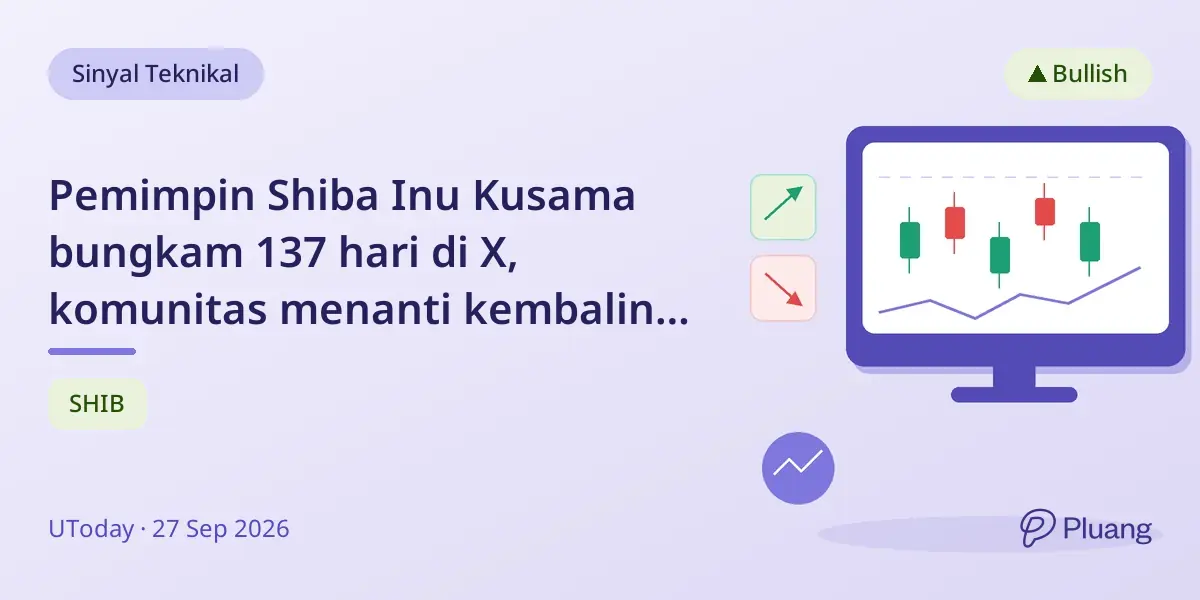 Pemimpin Shiba Inu Kusama bungkam 137 hari di X, komunitas menanti kembalinya di tengah sinyal harga bullish.