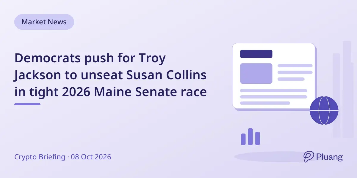 Democrats push for Troy Jackson to unseat Susan Collins in tight 2026 Maine Senate race