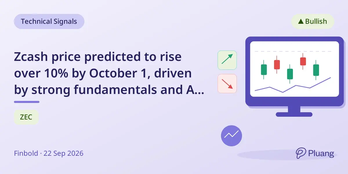 Zcash price predicted to rise over 10% by October 1, driven by strong fundamentals and AI analysis.
