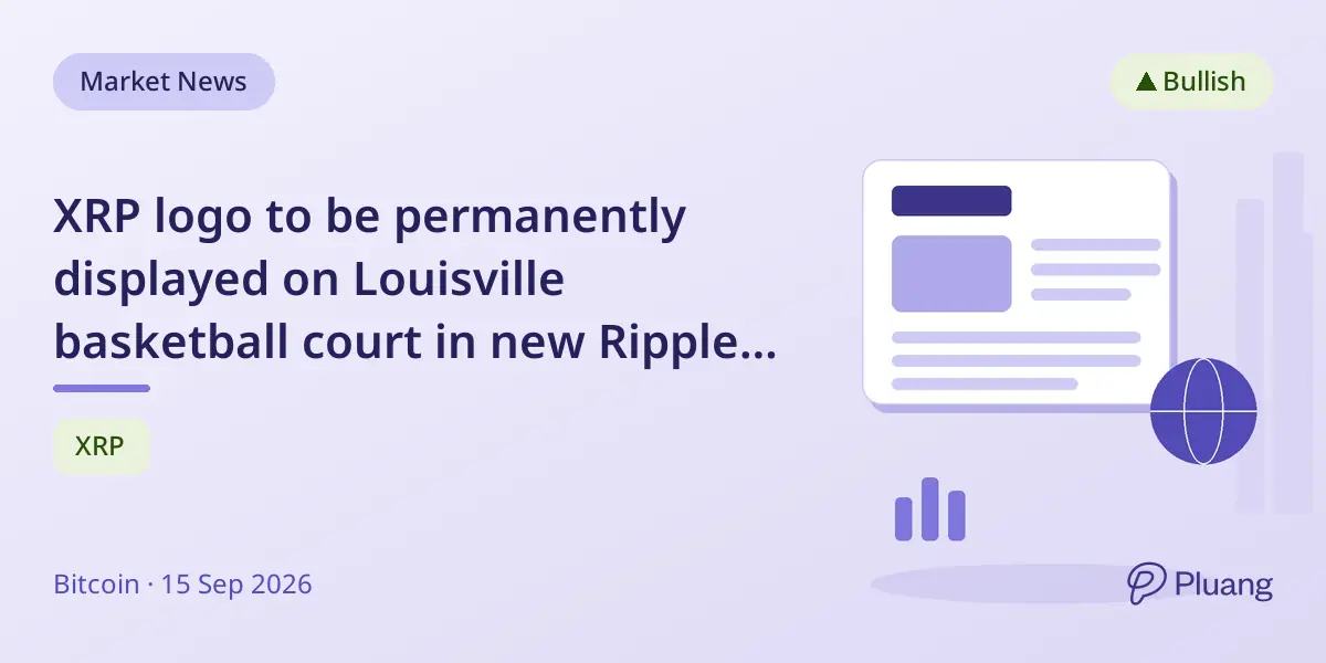 XRP logo to be permanently displayed on Louisville basketball court in new Ripple deal