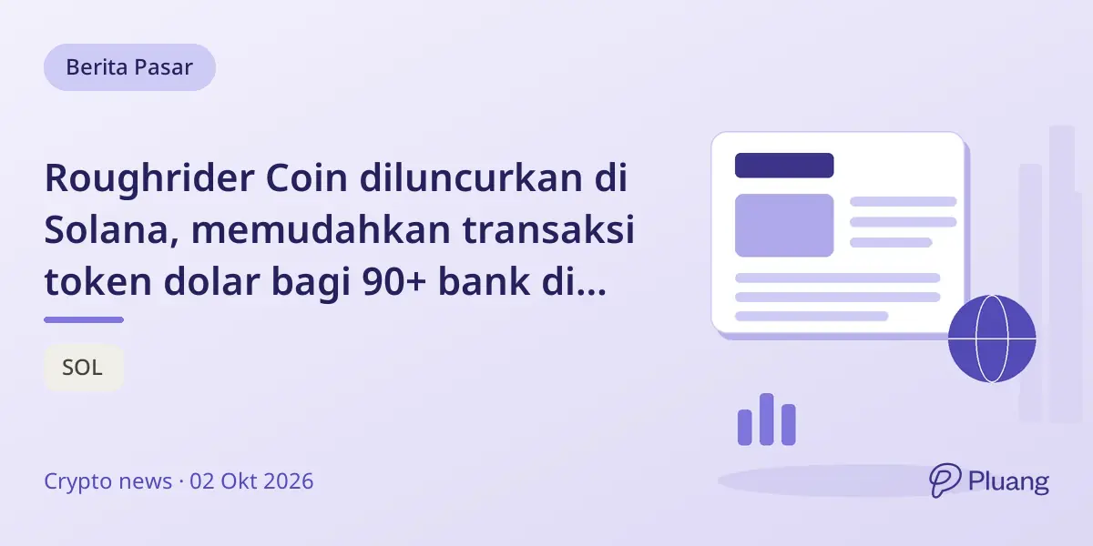 Roughrider Coin diluncurkan di Solana, memudahkan transaksi token dolar bagi 90+ bank di North Dakota.