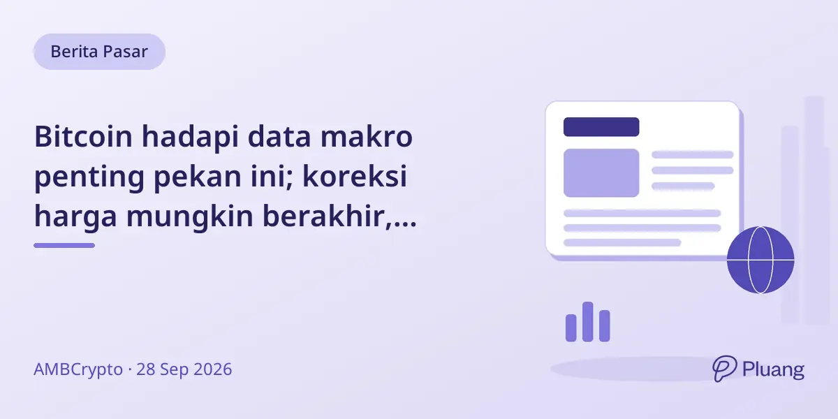 Bitcoin hadapi data makro penting pekan ini; koreksi harga mungkin berakhir, peluang beli di bawah $80k.