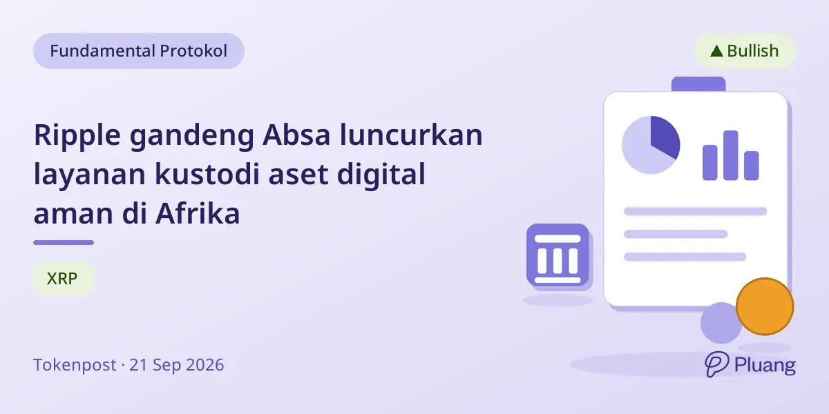 Ripple gandeng Absa luncurkan layanan kustodi aset digital aman di Afrika