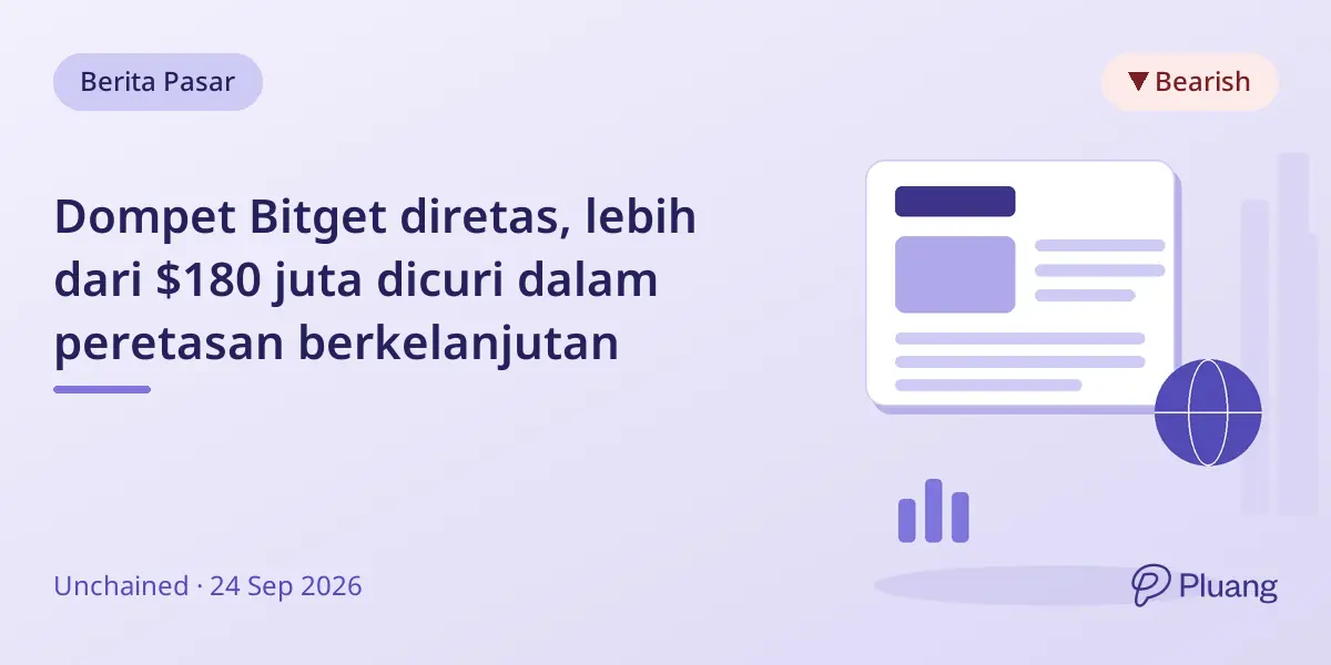 Dompet Bitget diretas, lebih dari $180 juta dicuri dalam peretasan berkelanjutan